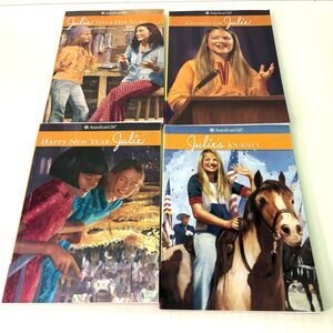 American Girl Julie 1974 Books 2007 Vol 2, 3, 5, 6 Paperback Novels Lot Of 4 NEW
